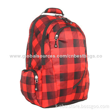 Children's School Bag with Fashion Pattern, Made of Canvas, Suitable for School, Shopping and TravelNew